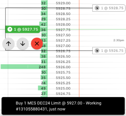 SuperDOM - NinjaTrader Mobile