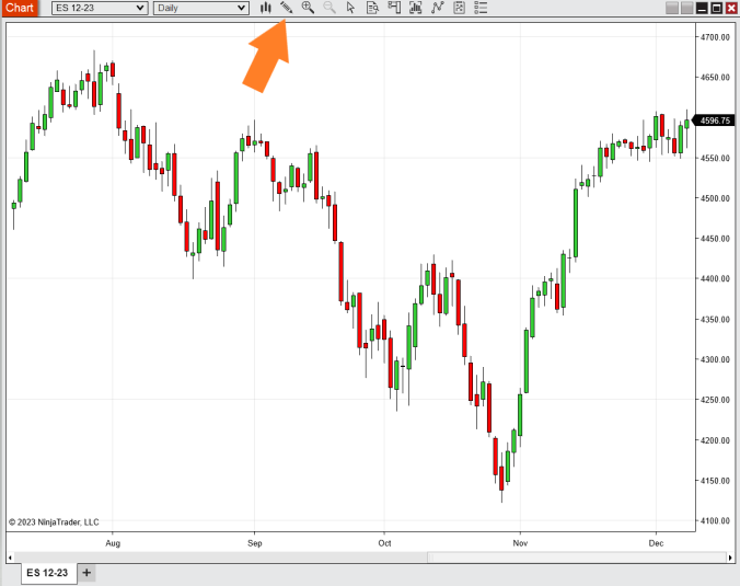 Drawing Tools - NinjaTrader Desktop