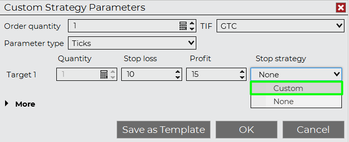 ATM Strategies - NinjaTrader Desktop