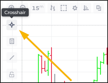 Chart Crosshair - NinjaTrader Web