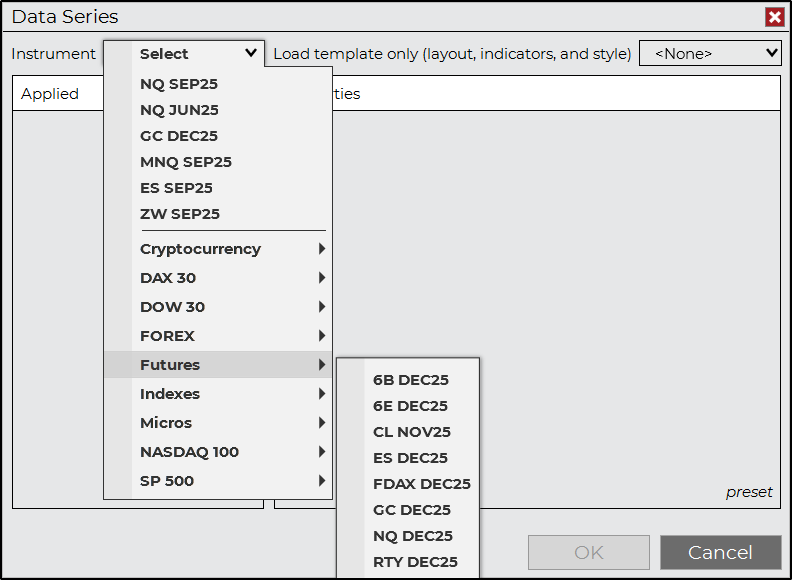 Charting Basics - NinjaTrader Desktop