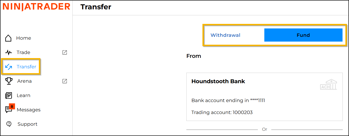 ACH Deposits & Withdrawals