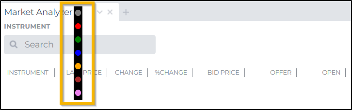 Collegamento di moduli - NinjaTrader Web
