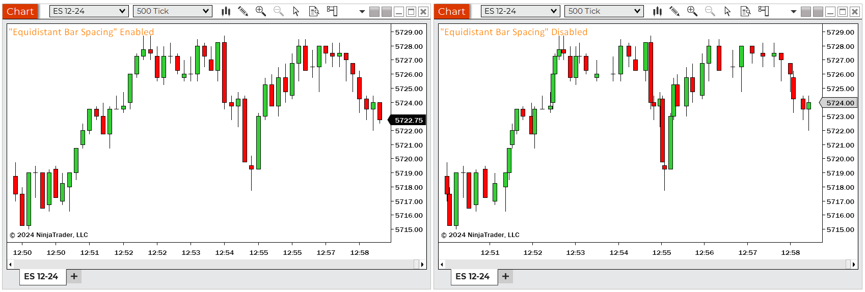 Mehrere Datenreihen - NinjaTrader Desktop