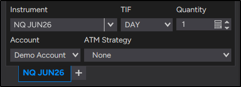 SuperDOM - NinjaTrader Desktop